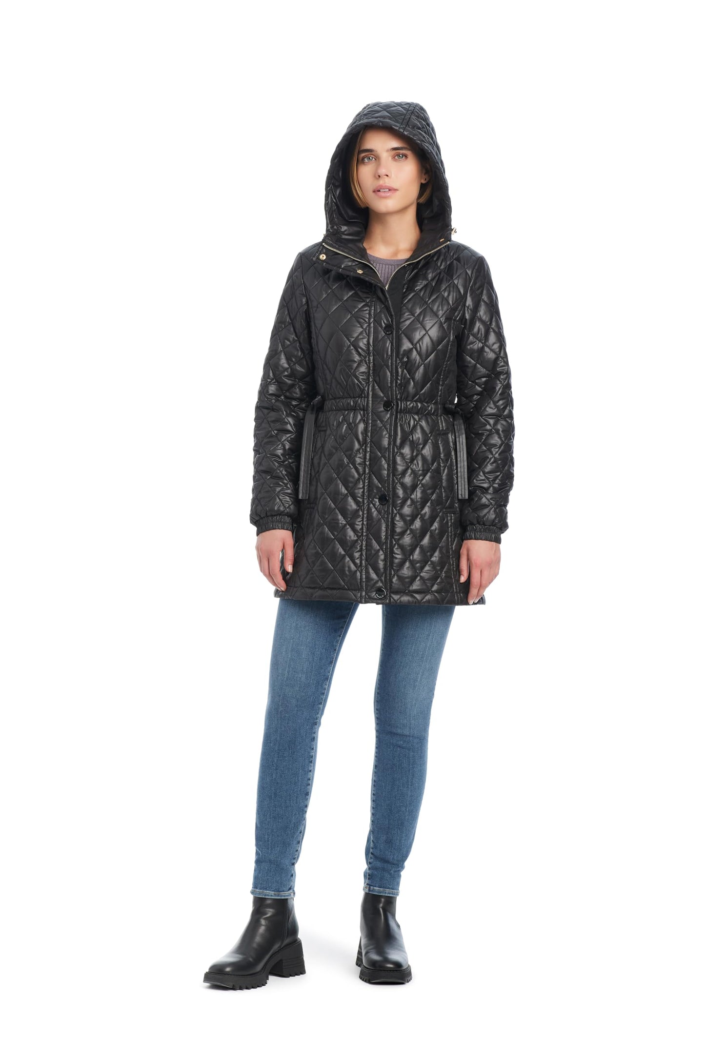 Kate Spade Quilted Hooded Jacket