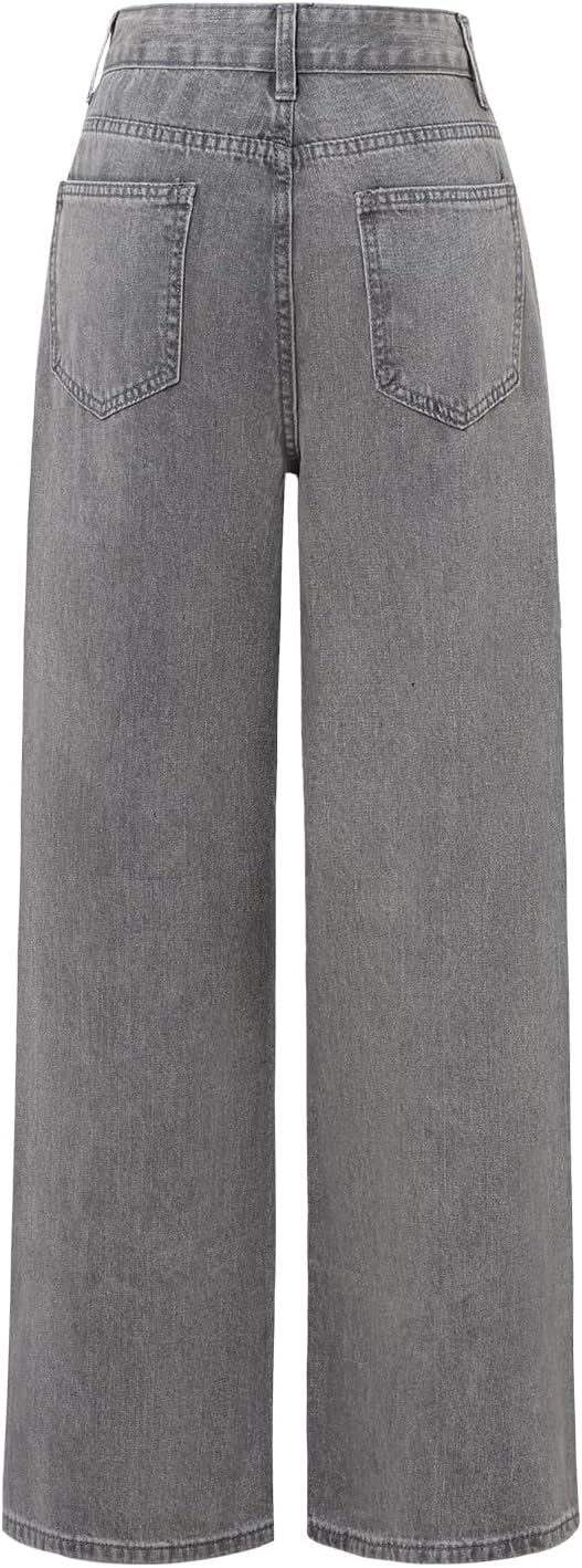 Women’s High Waist Straight Jeans