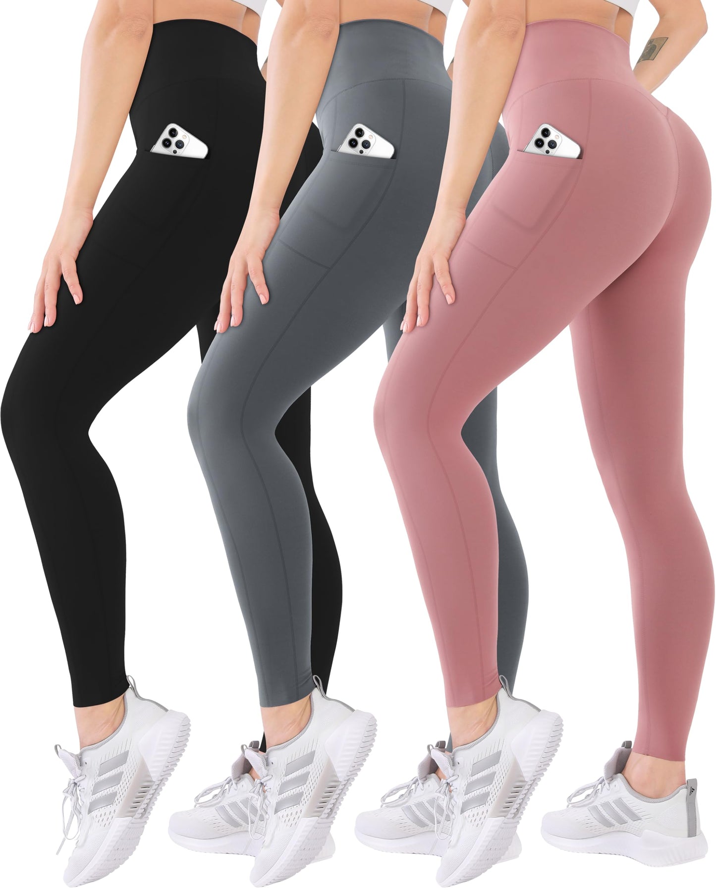 Blisset 3-Pack High Waist Leggings
