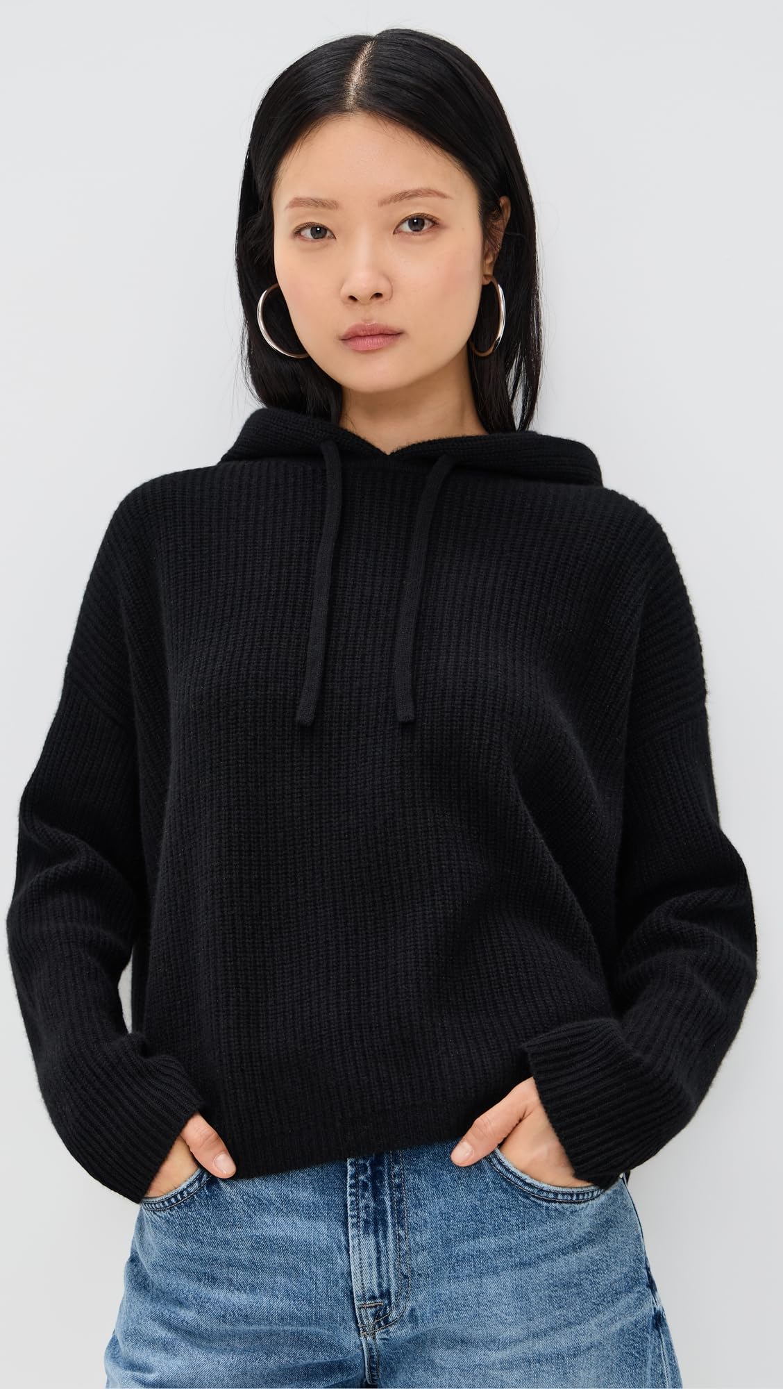 Cashmere Fisherman Hoodie
