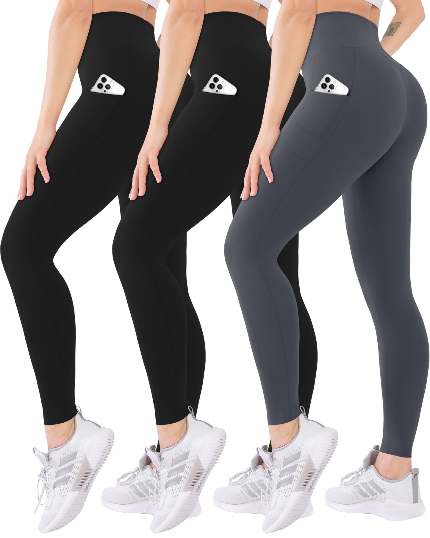 Blisset 3-Pack High Waist Leggings