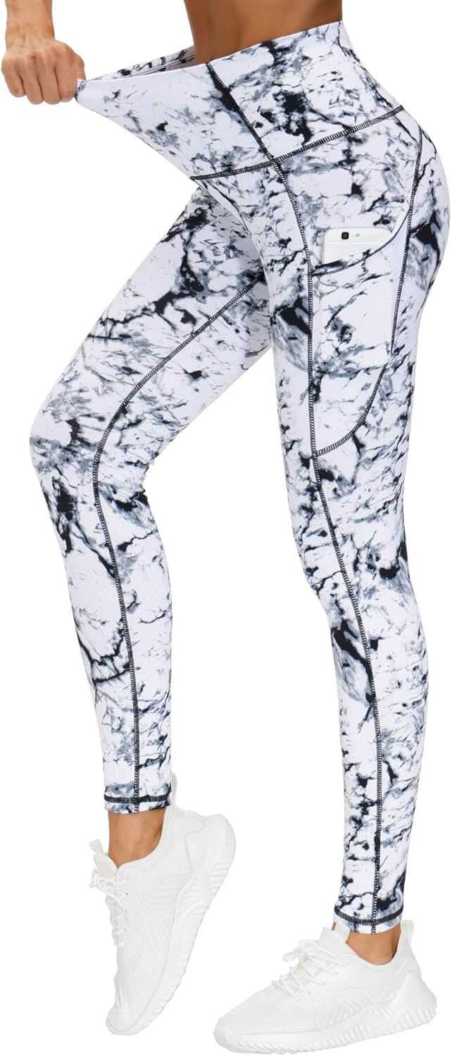 THE GYM PEOPLE High Waist Yoga Pants with Pockets