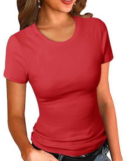 PALINDA Women’s Ribbed T-Shirt