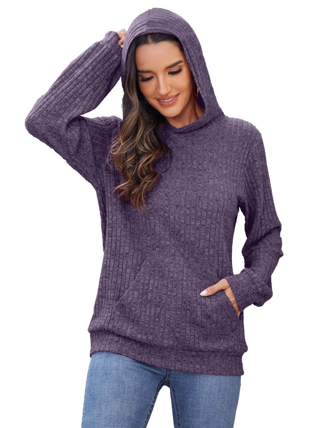 Women's Long Sleeve Pullover Hoodie