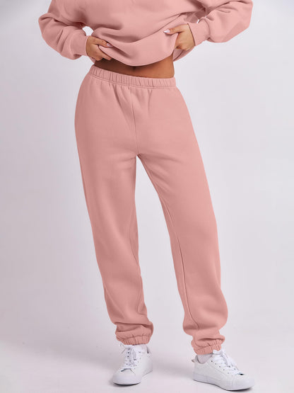 ANRABESS Women 2-Piece Sweatshirt & Jogger Set