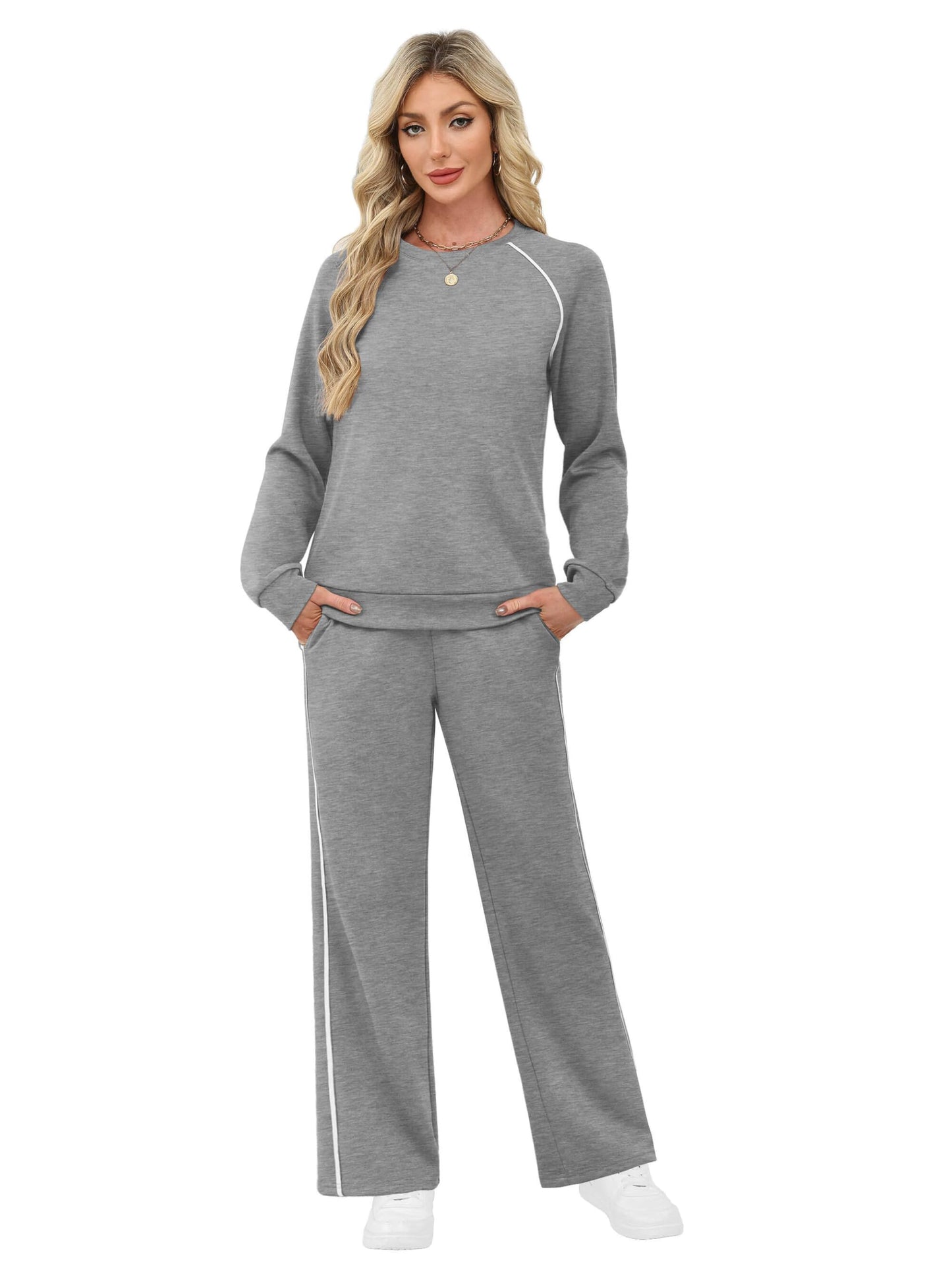 SAMPEEL Women's 2-Piece Lounge Set
