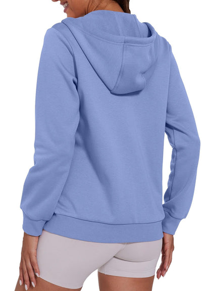 SMENG Women's Zip-Up Hoodie