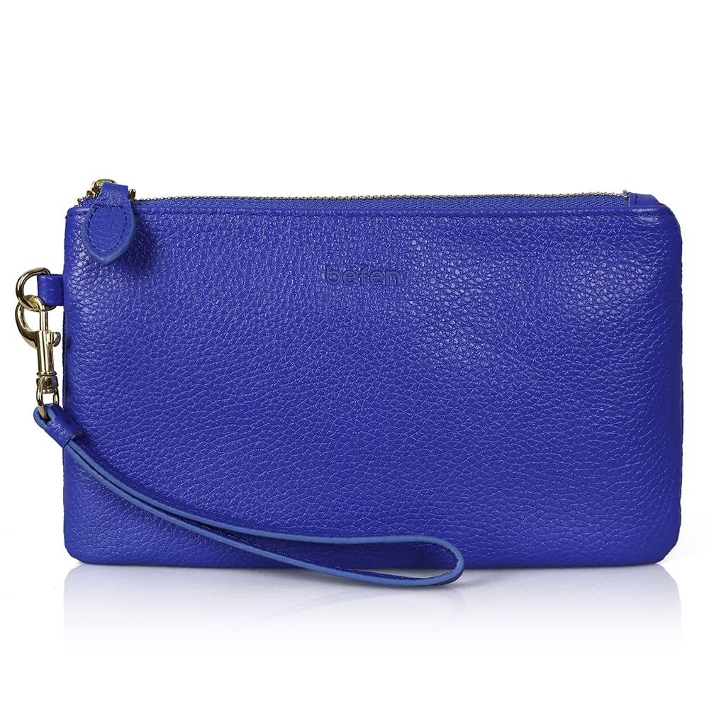 Befen Leather RFID Wristlet Wallet