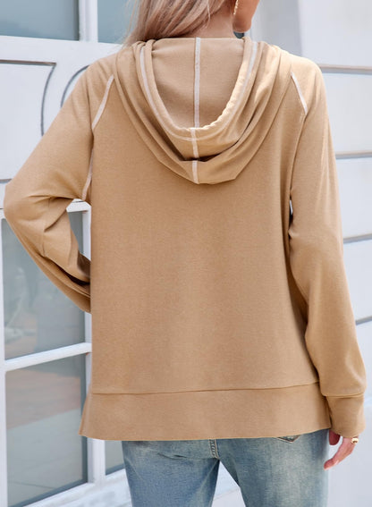 SHEWIN Women's Hooded Sweatshirt