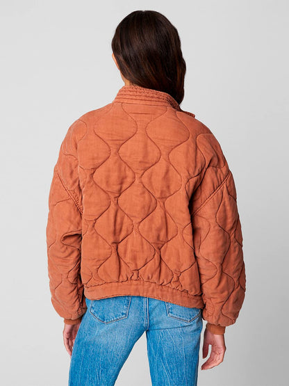 BLANKNYC Tencel Quilted Jacket