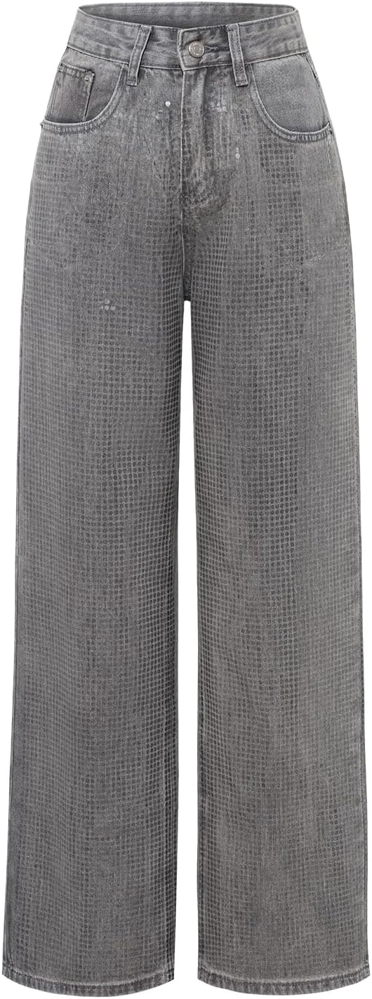 Women’s High Waist Straight Jeans