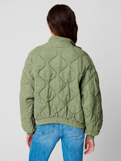 BLANKNYC Tencel Quilted Jacket