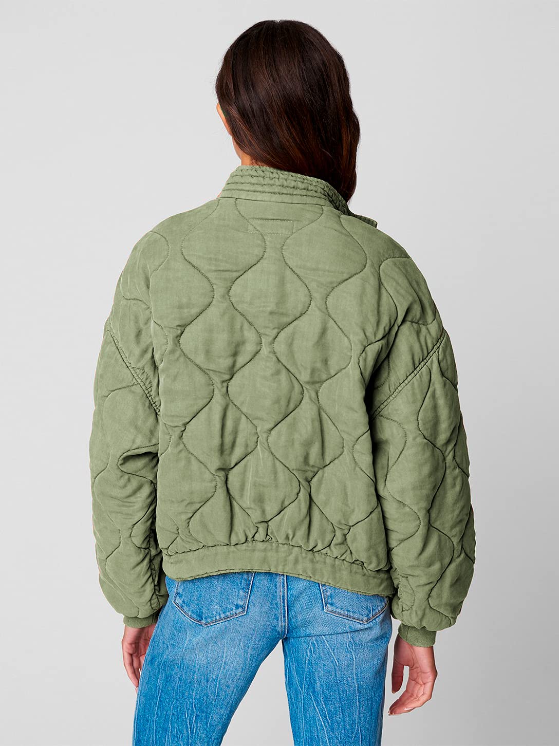 BLANKNYC Tencel Quilted Jacket