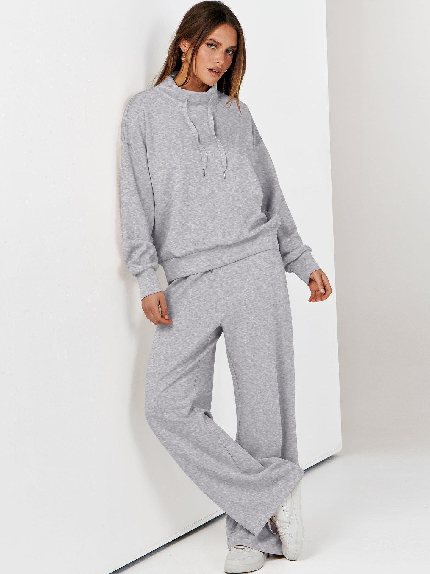 ANRABESS Women’s 2 Piece Sweatsuit Set