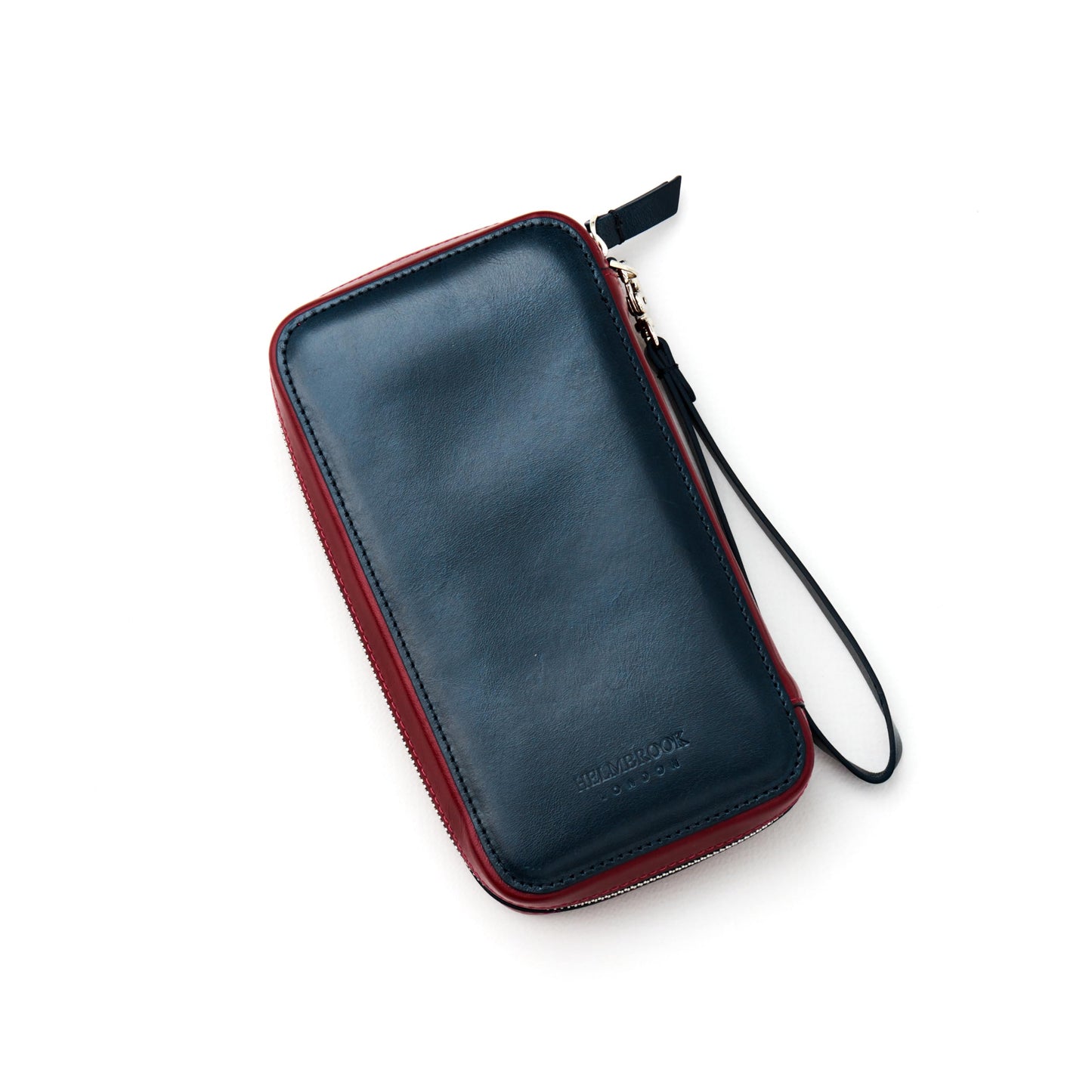 Full-Grain Leather RFID Wristlet