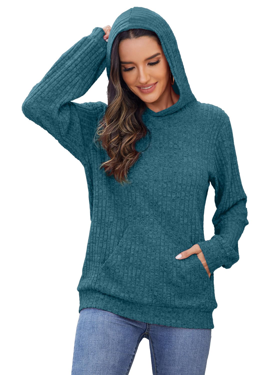 Women's Long Sleeve Pullover Hoodie