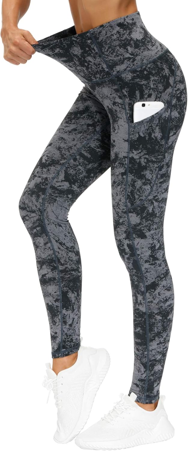 THE GYM PEOPLE High Waist Yoga Pants with Pockets