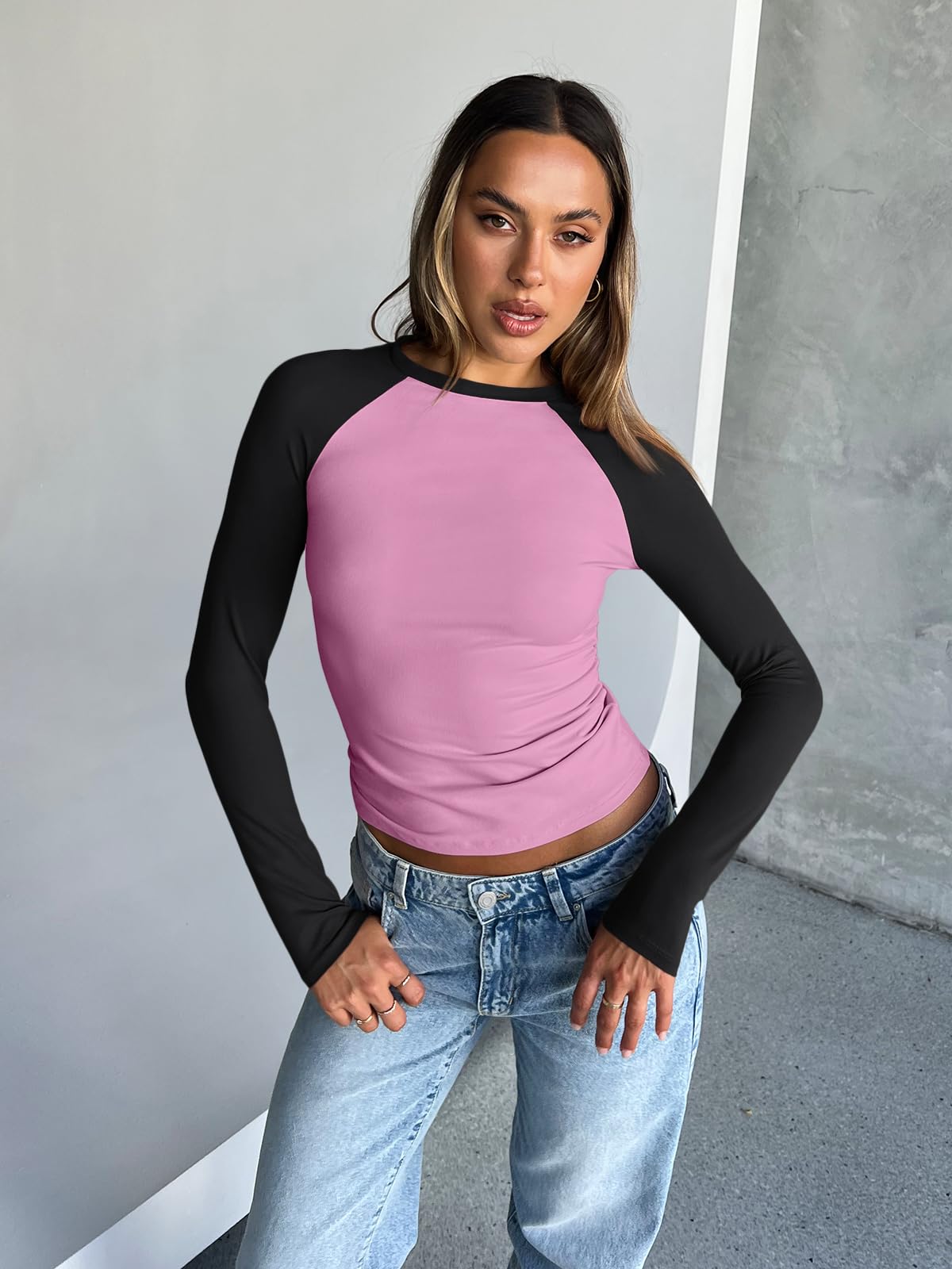 Trendy Queen Women’s Long Sleeve Crop Top
