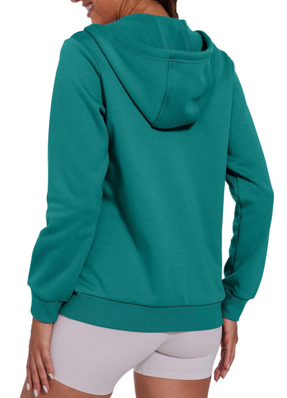 SMENG Women's Zip-Up Hoodie