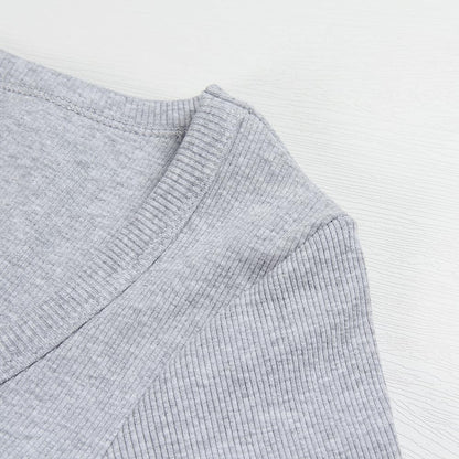 PALINDA Women’s Ribbed T-Shirt