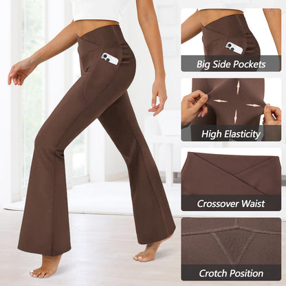 Women’s High Waist Flare Yoga Pants