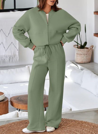 Aleumdr Women’s Fleece Sweatsuit