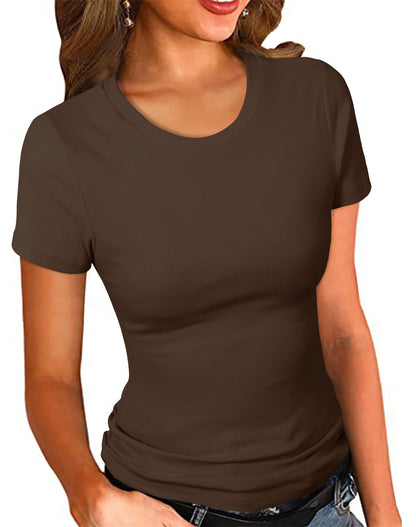PALINDA Women’s Ribbed T-Shirt