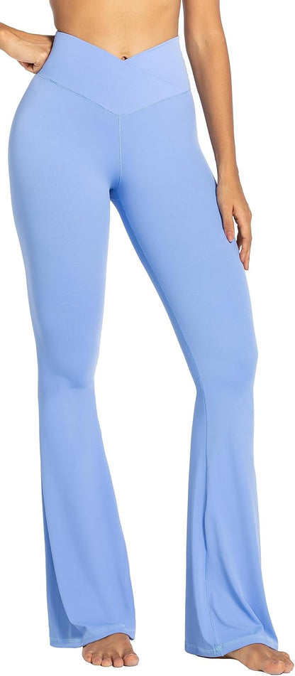 Sunzel High-Waisted Flare Leggings