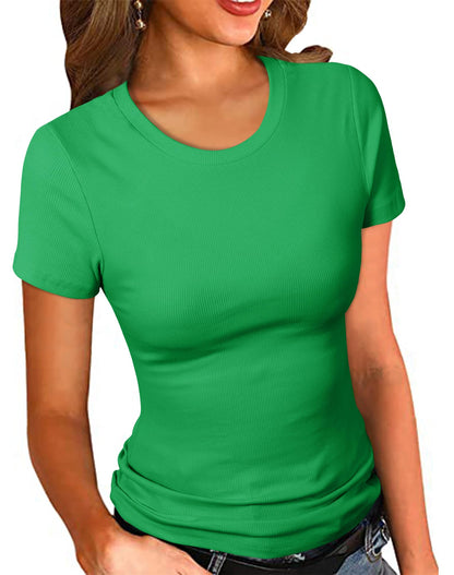 PALINDA Women’s Ribbed T-Shirt