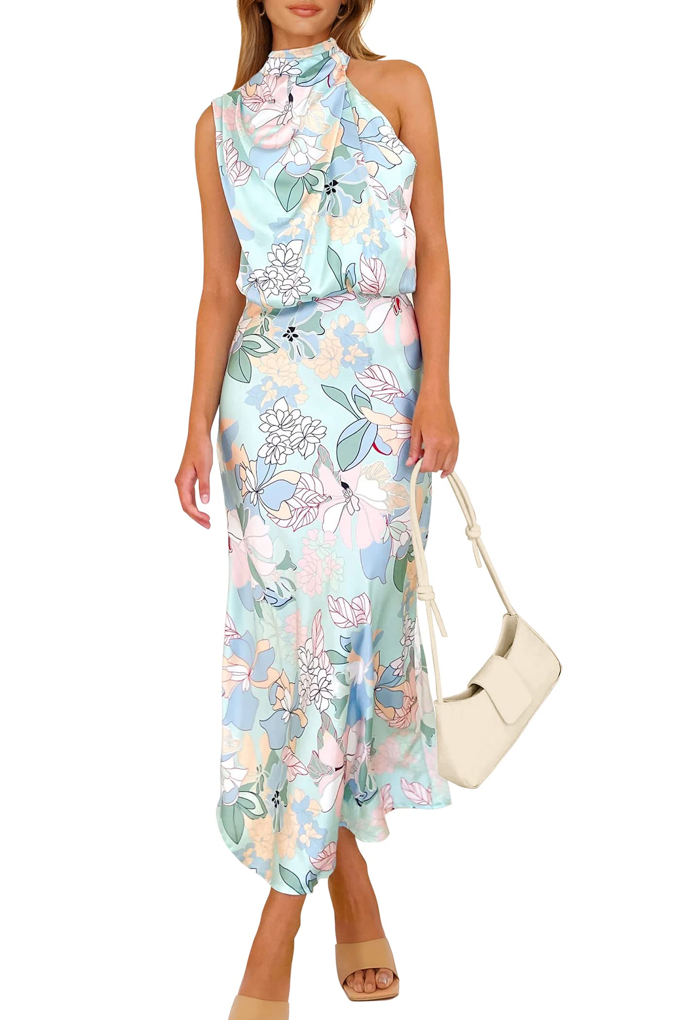 Women's Satin Cocktail Dress