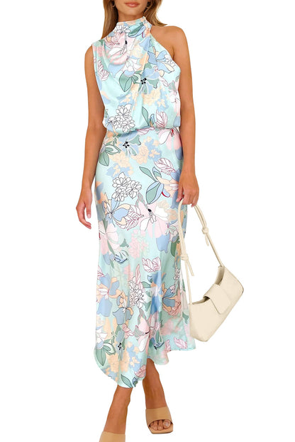 Women's Satin Cocktail Dress