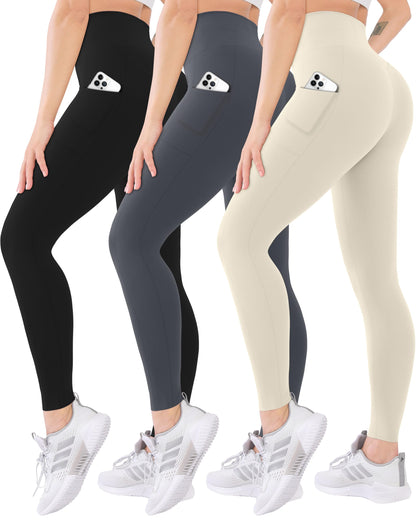 Blisset 3-Pack High Waist Leggings