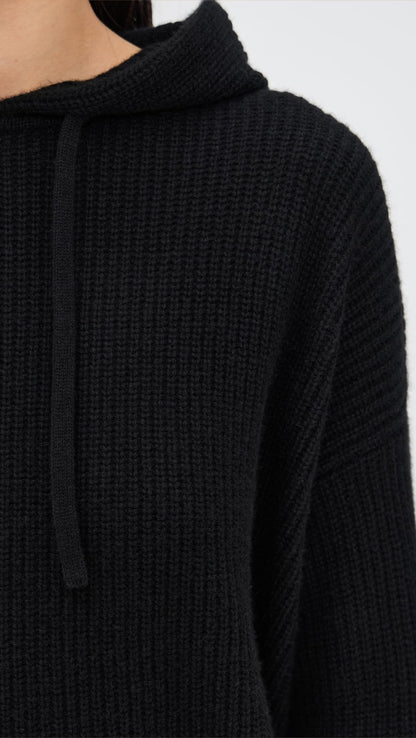 Cashmere Fisherman Hoodie