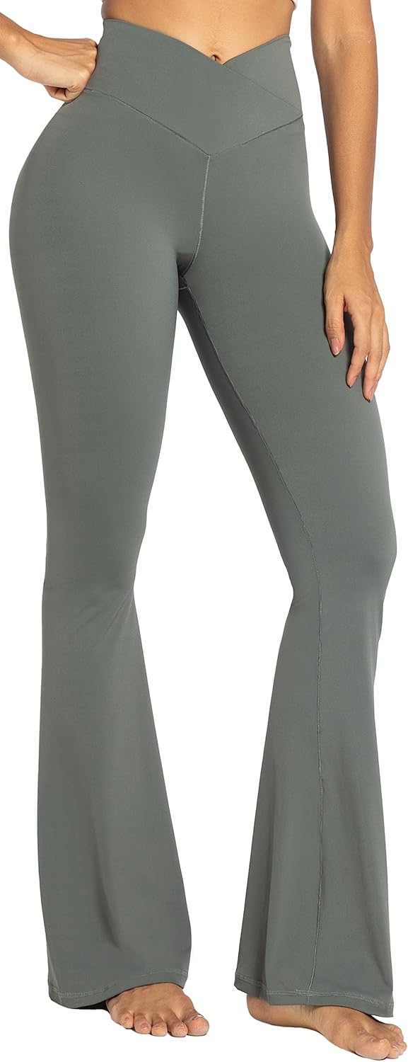 Sunzel High-Waisted Flare Leggings