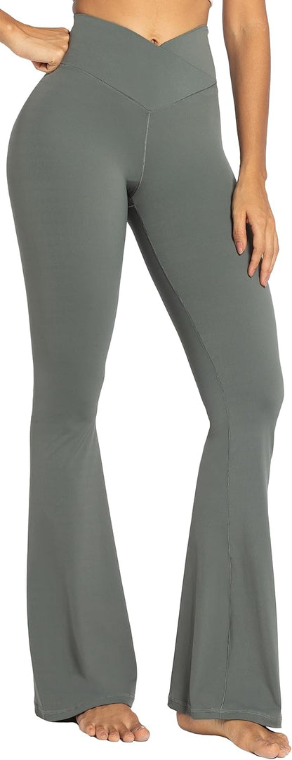 Sunzel High-Waisted Flare Leggings