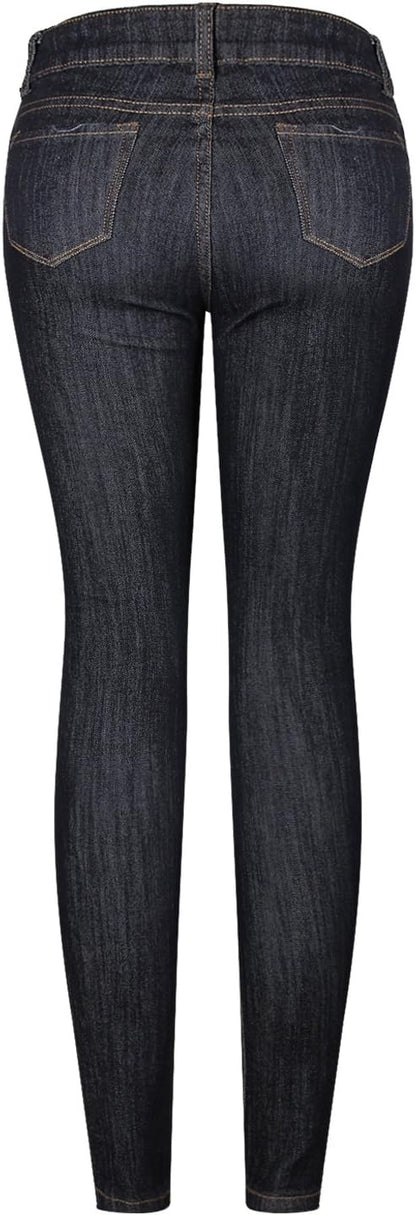 2LUV Women’s Stretchy Skinny Jeans