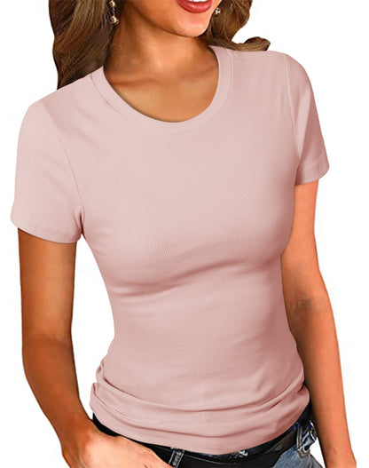 PALINDA Women’s Ribbed T-Shirt