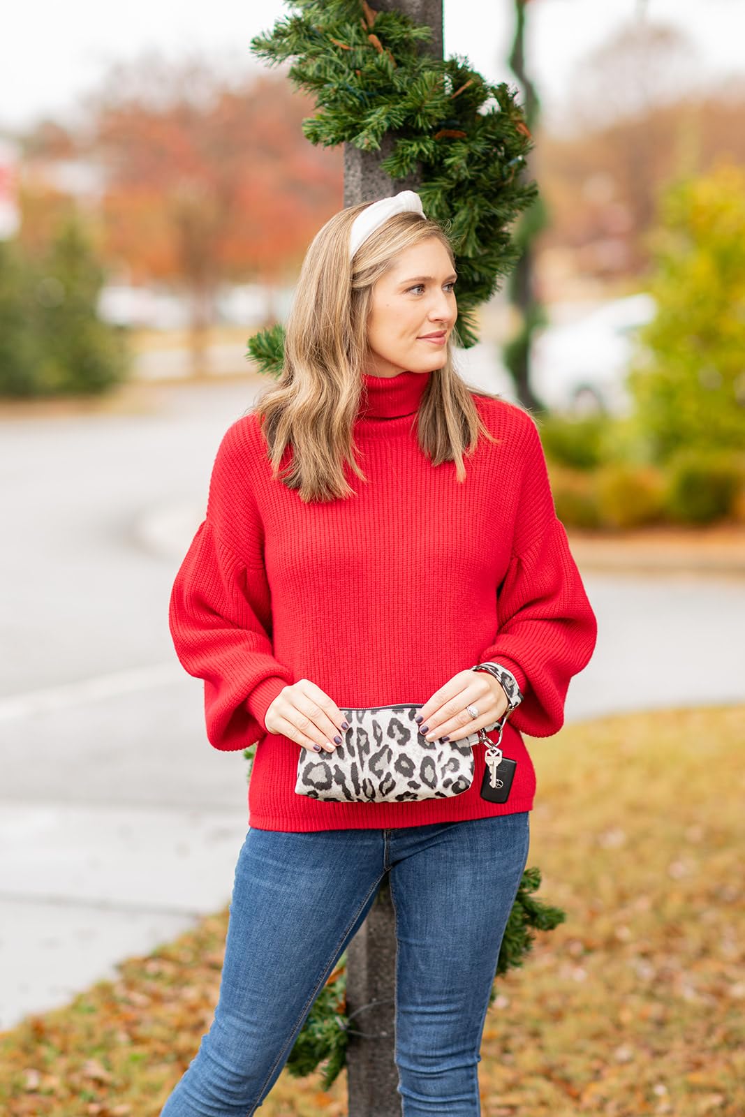 2-Piece Vegan Leather Wristlet Set