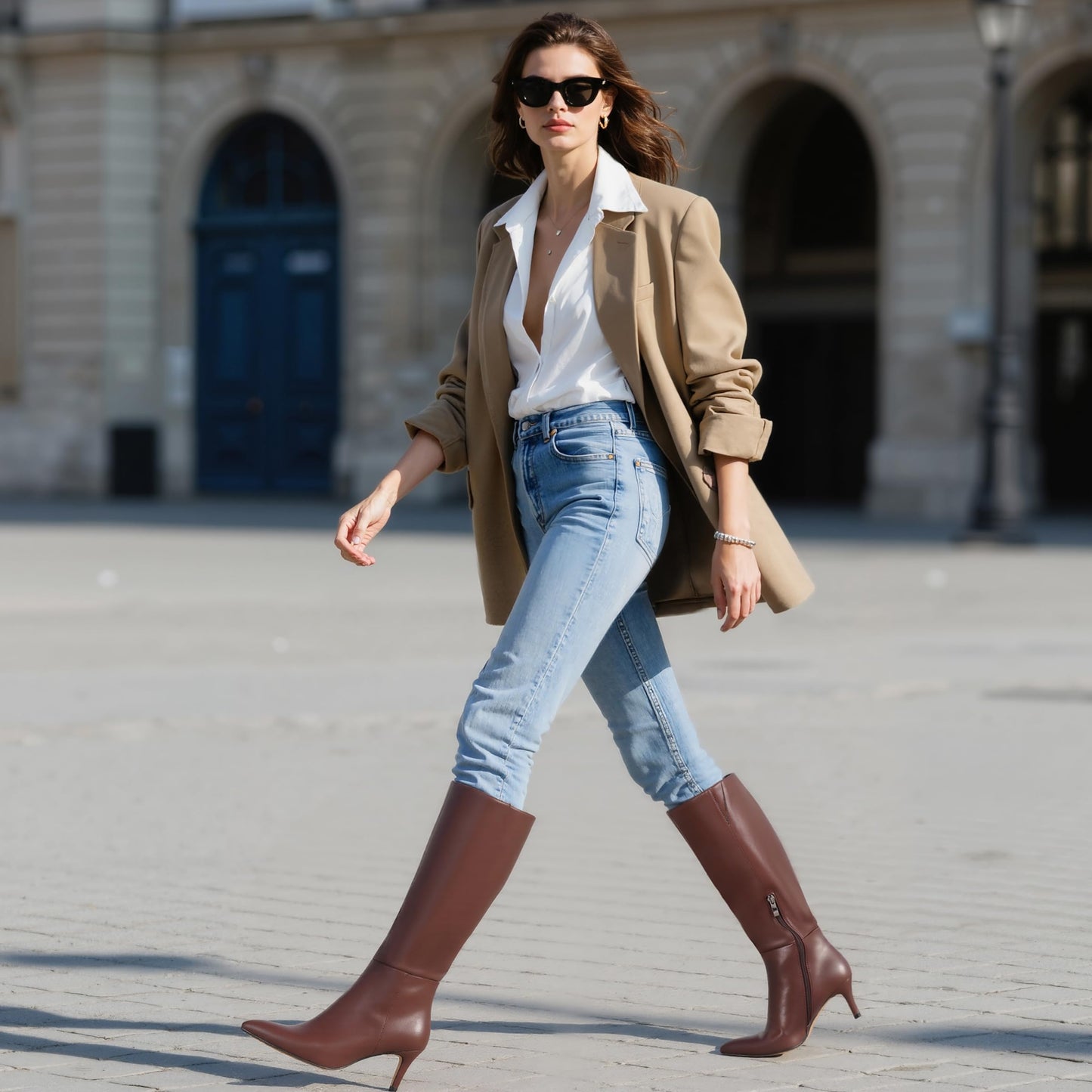 Women's Knee-High Stiletto Boots