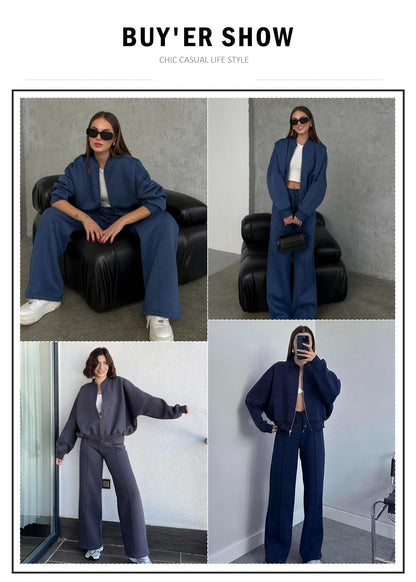 Aleumdr Women’s Fleece Sweatsuit