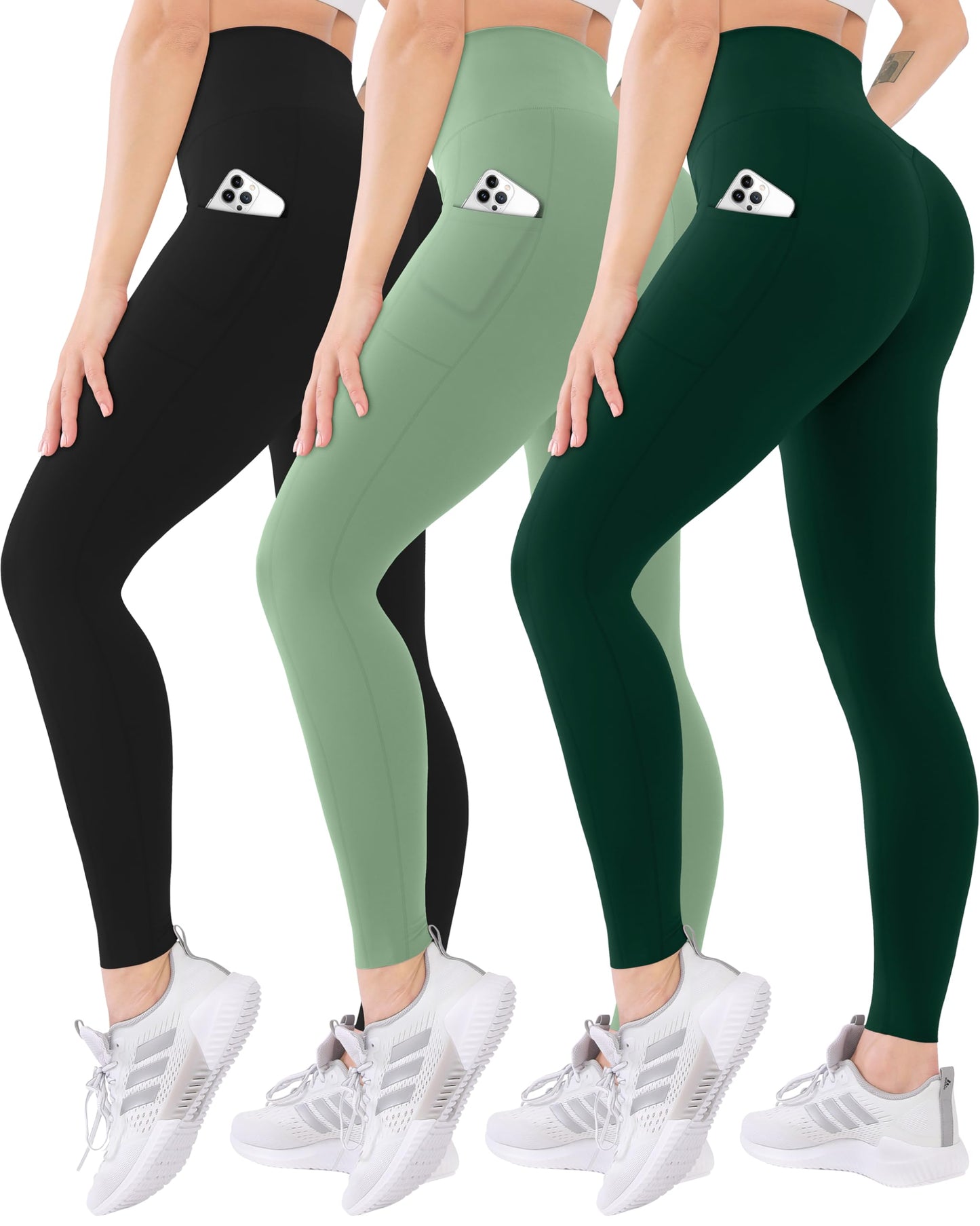 Blisset 3-Pack High Waist Leggings