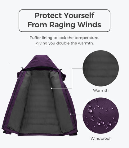 Women's 3-in-1 Ski Jacket