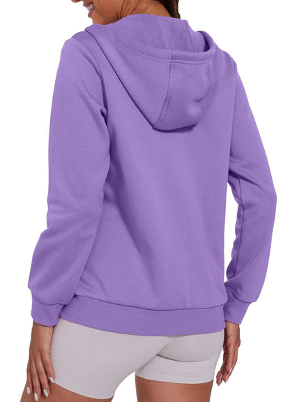 SMENG Women's Zip-Up Hoodie