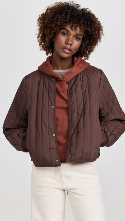 RAINS Women's Banja Liner Bomber Jacket
