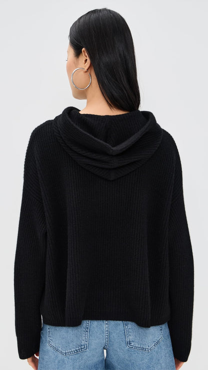 Cashmere Fisherman Hoodie