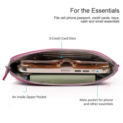 Befen Leather RFID Wristlet Wallet