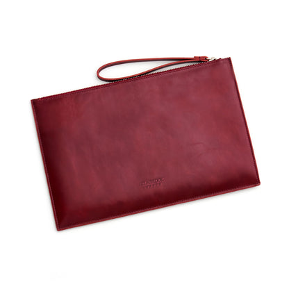 Leather RFID Wristlet Clutch