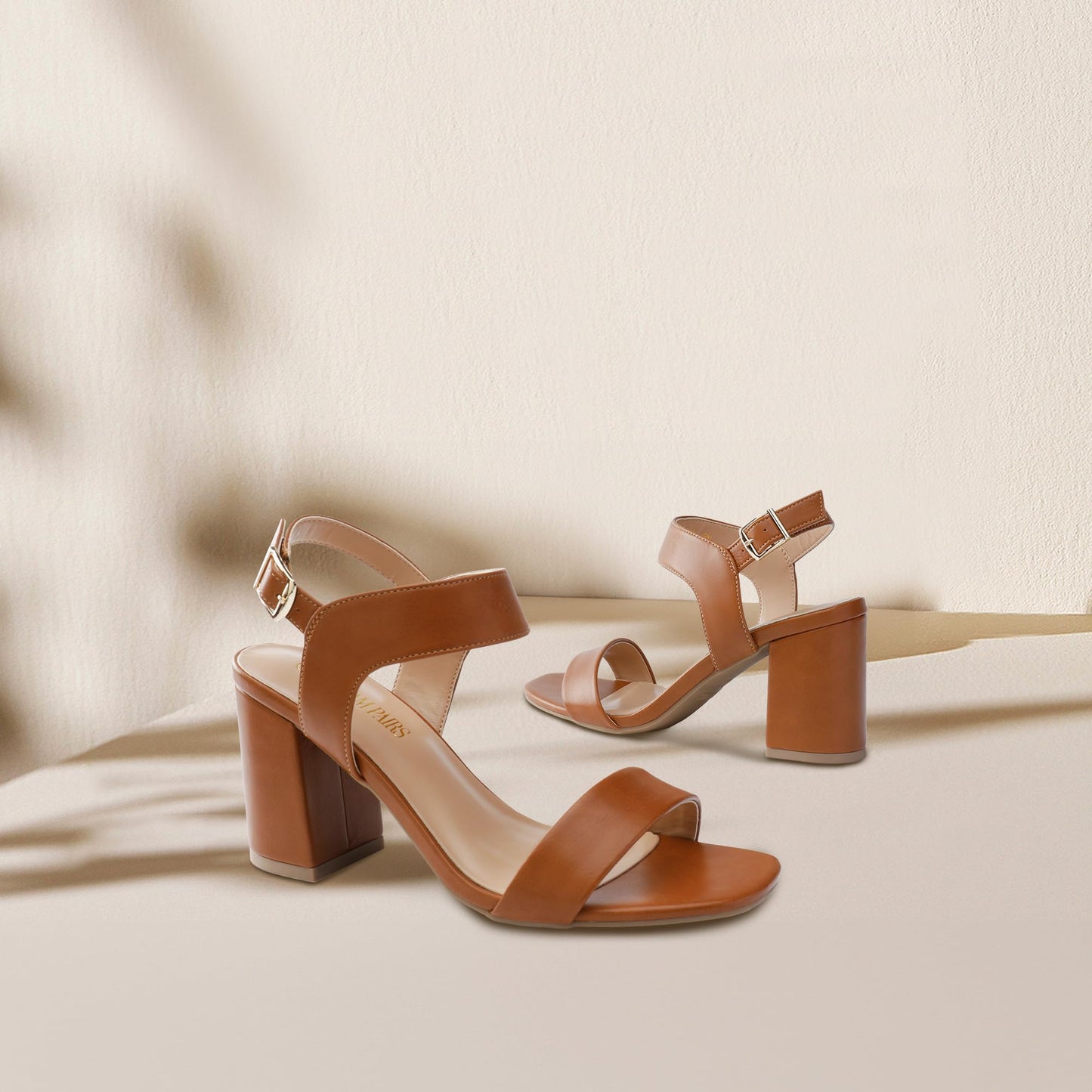 DREAM PAIRS Women's Chunky Heel Sandals