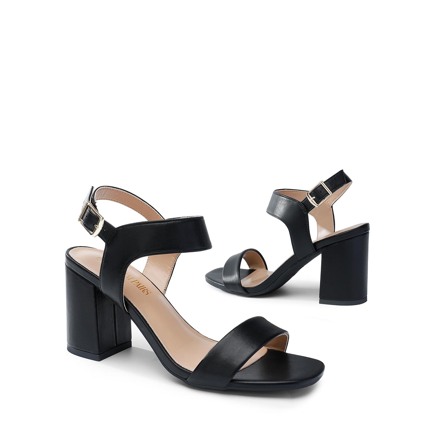 DREAM PAIRS Women's Chunky Heel Sandals