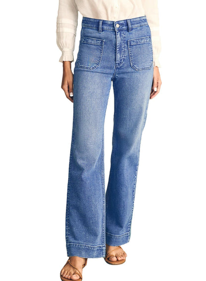 Astylish Women's Wide Leg Jeans
